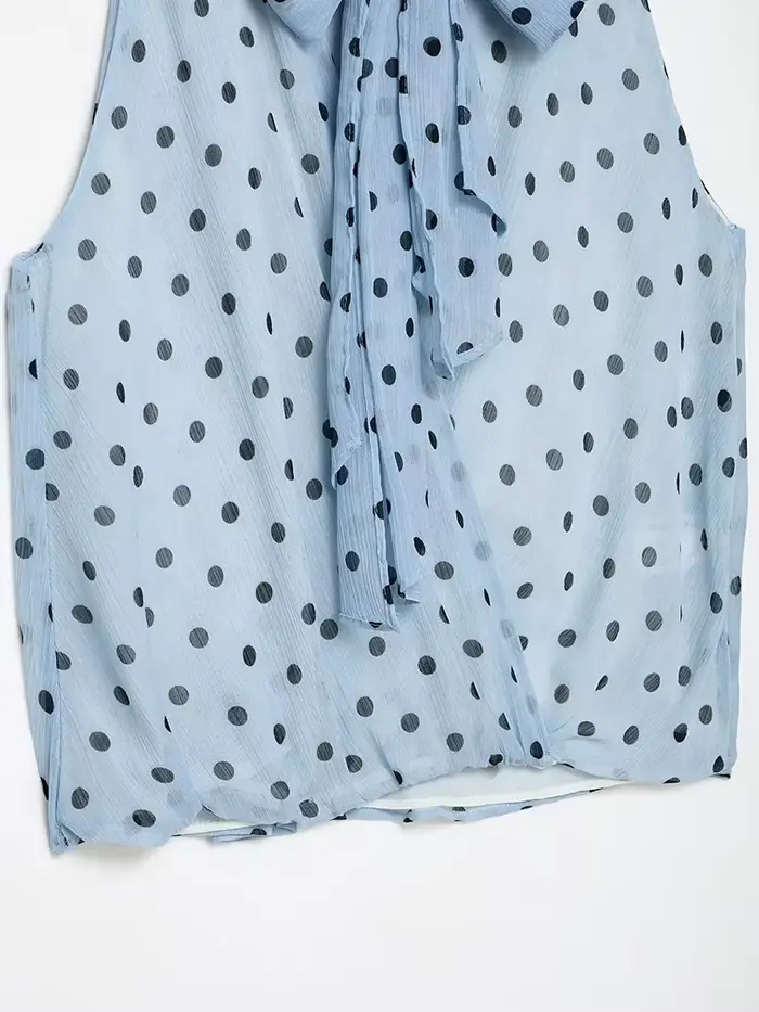 Hauts à pois pour femmes