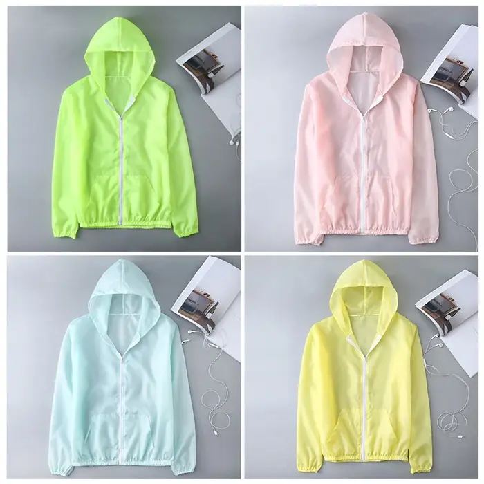 Manteau de protection solaire anti-UV pour femme