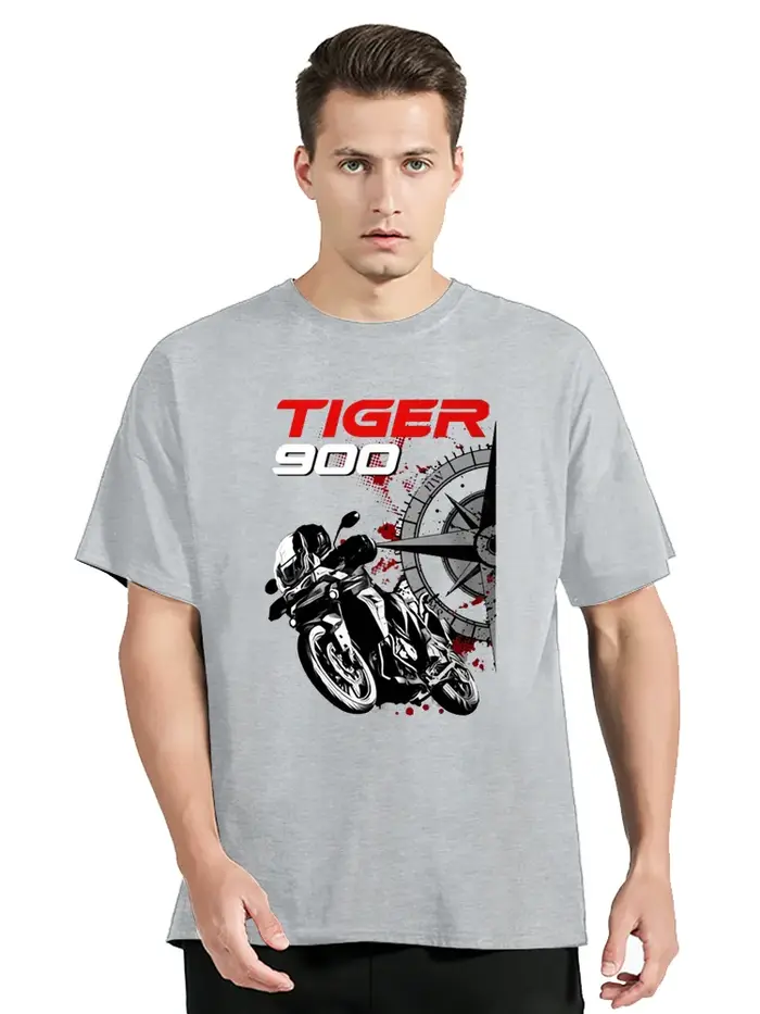 Tiger-T-shirt en coton pour homme