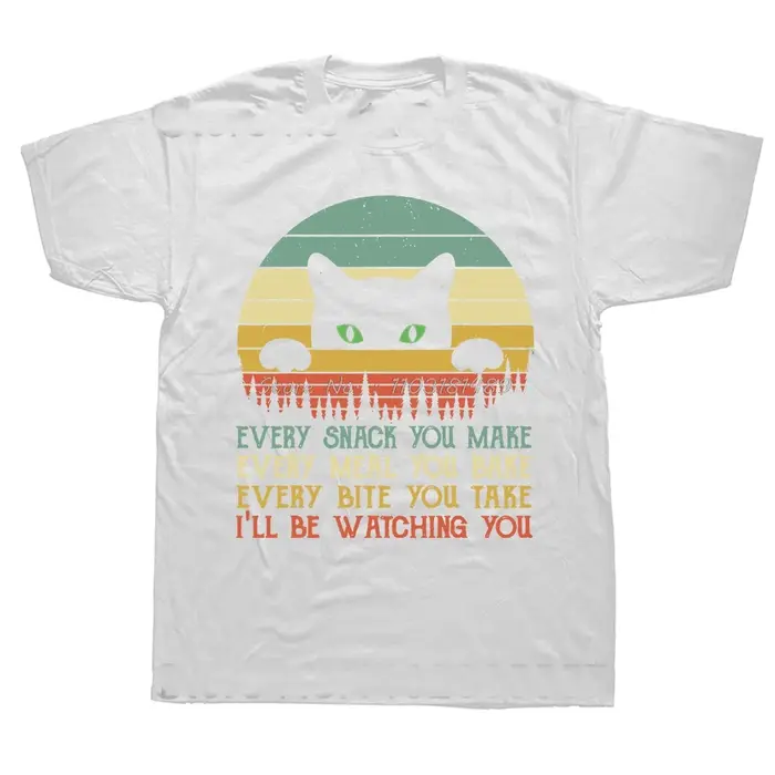 T-shirt humoristique en coton pour homme