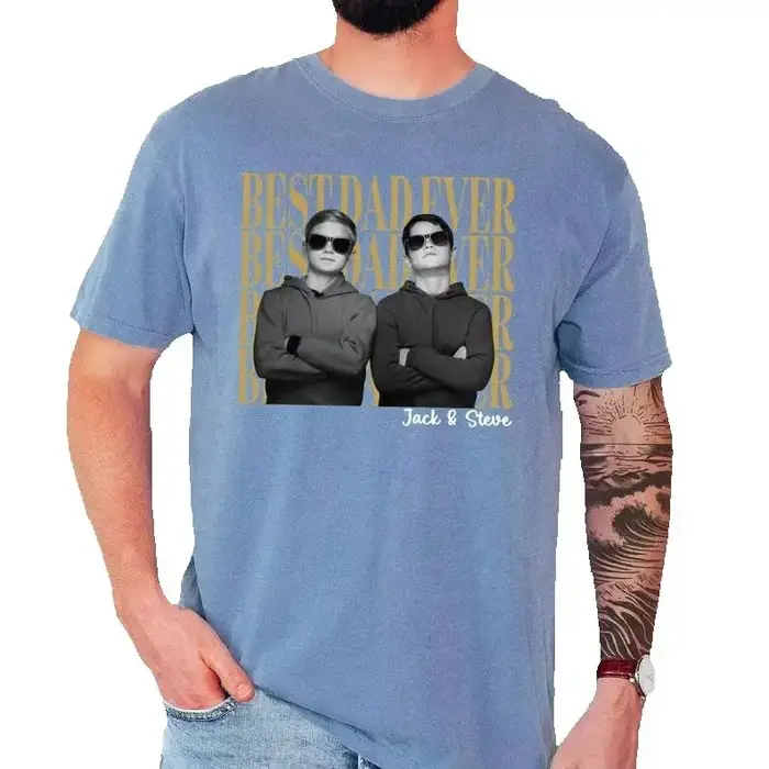 T-shirt personnalisé avec photo de votre animal de compagnie