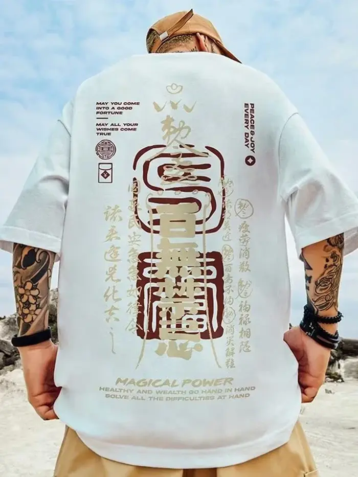 T-shirt à manches courtes pour hommes