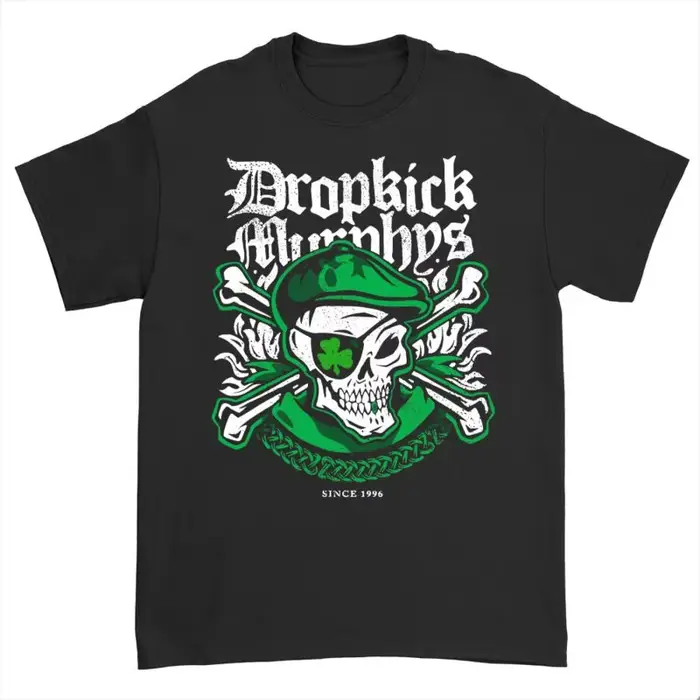 T-shirt Dropkick Murphys Irish Cap Skull