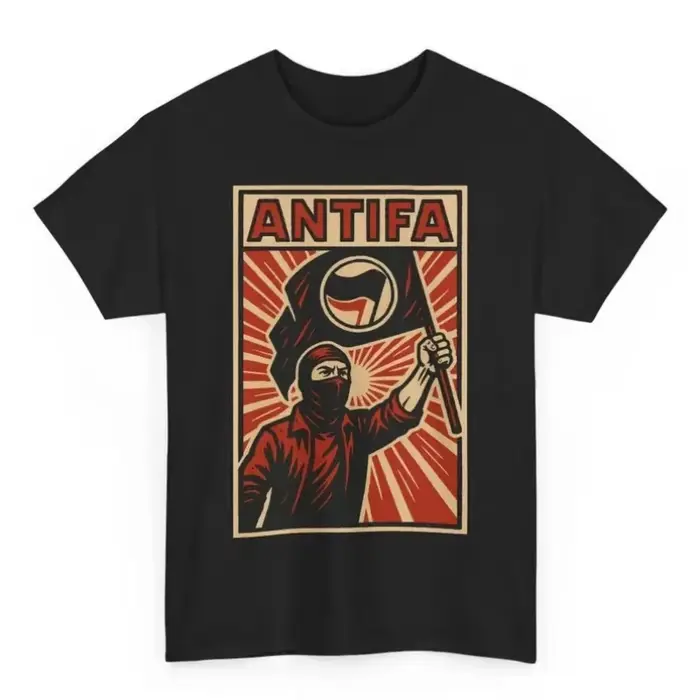 T-Shirt d'été en coton unisexe, avec image de propagande, style soviétique, antifasciste, nouvelle c