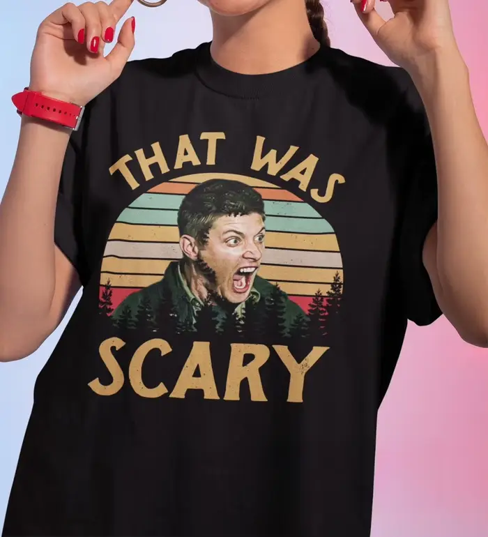 "So Scary" T-shirt surnaturel Winchester frères T-shirt Winchester frères T-shirt unisexe 100% coton Streetwear