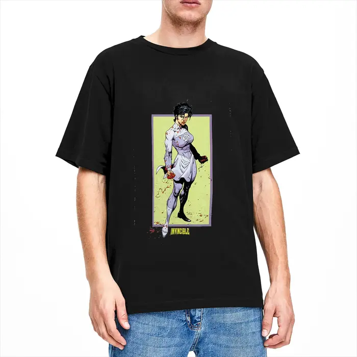 T-shirt Invincibles Anissa en coton pour hommes