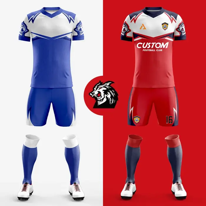 Maillot de Football personnalisé avec impression par Sublimation