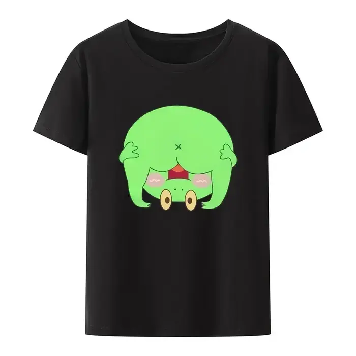 T-shirt en coton graphique de overrose Kawaii pour femmes