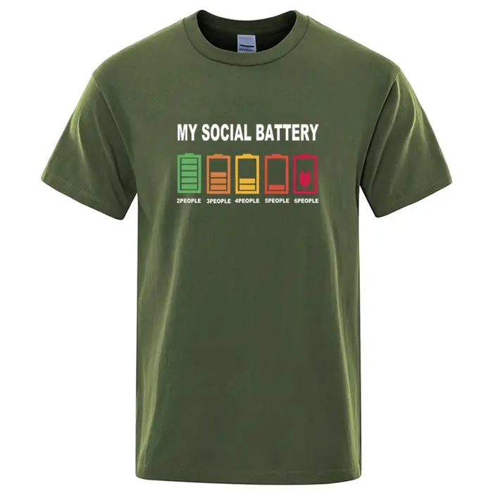 T-shirt pour hommes en mélange de coton de haute qualité