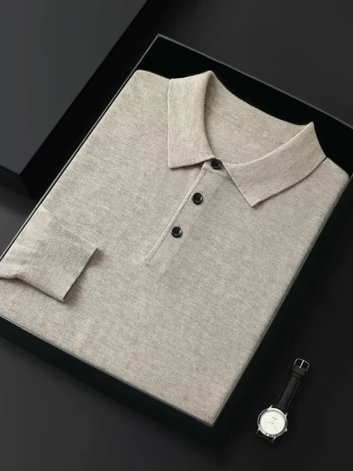 Pull en laine mérinos pour hommes