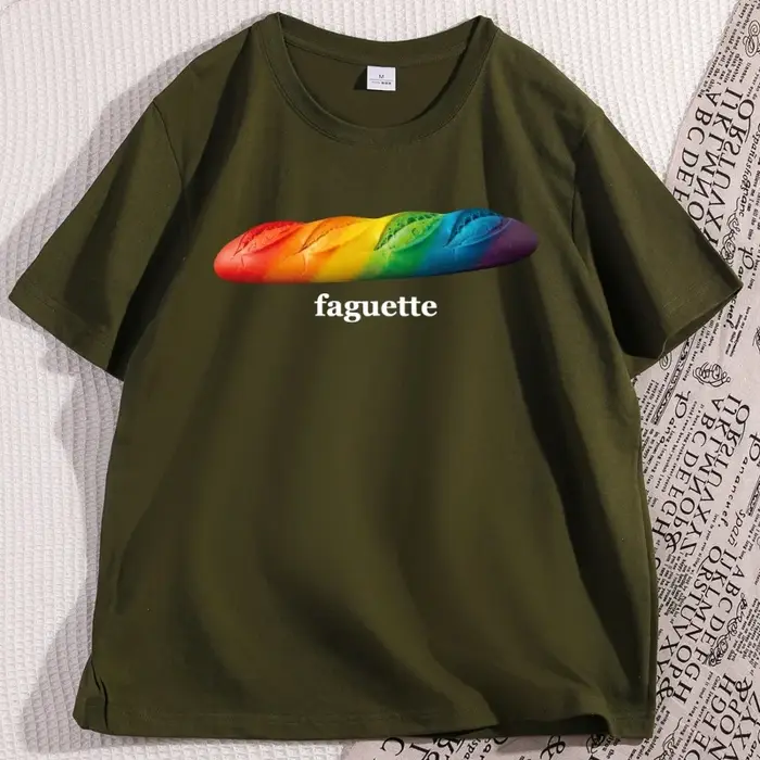 Faguette LGBT T-Shirt hommes femmes