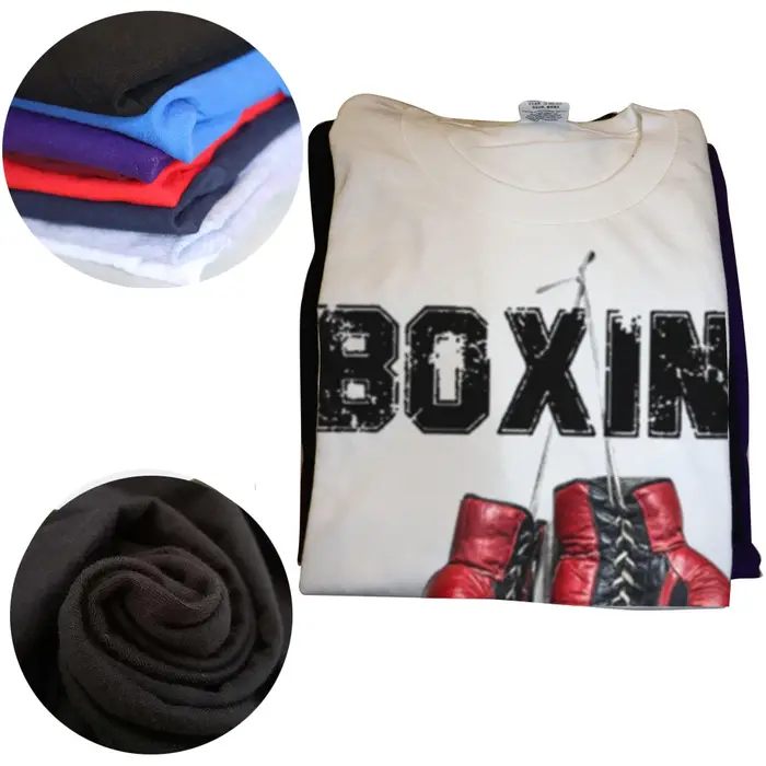Drôle j'aime boxe t-shirts graphique coton Streetwear à manches courtes cadeaux d'anniversaire Style d'été T-shirt vêtements pour hommes