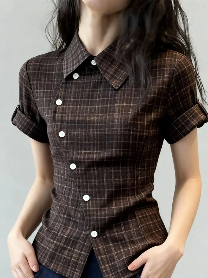Aoaiiys T-shirt tendance pour femme
