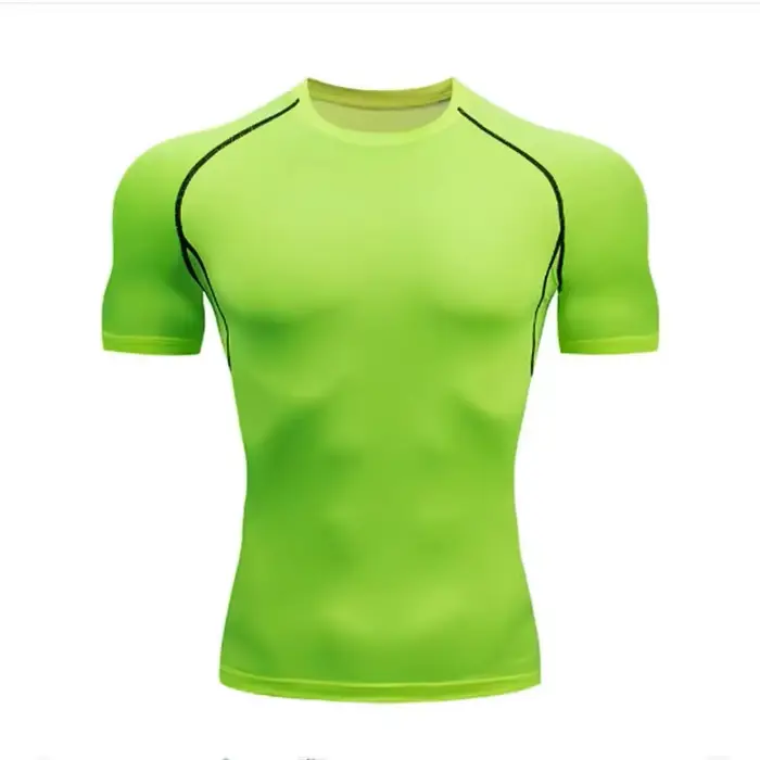 T-shirt de compression sportif pour homme 2026