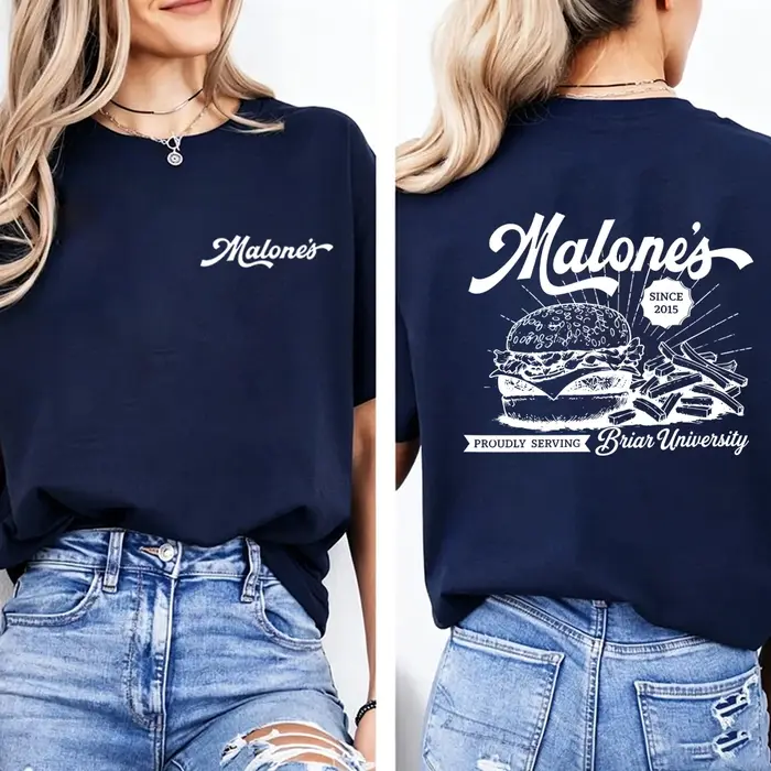 T-shirt Vintage Diner de Malone