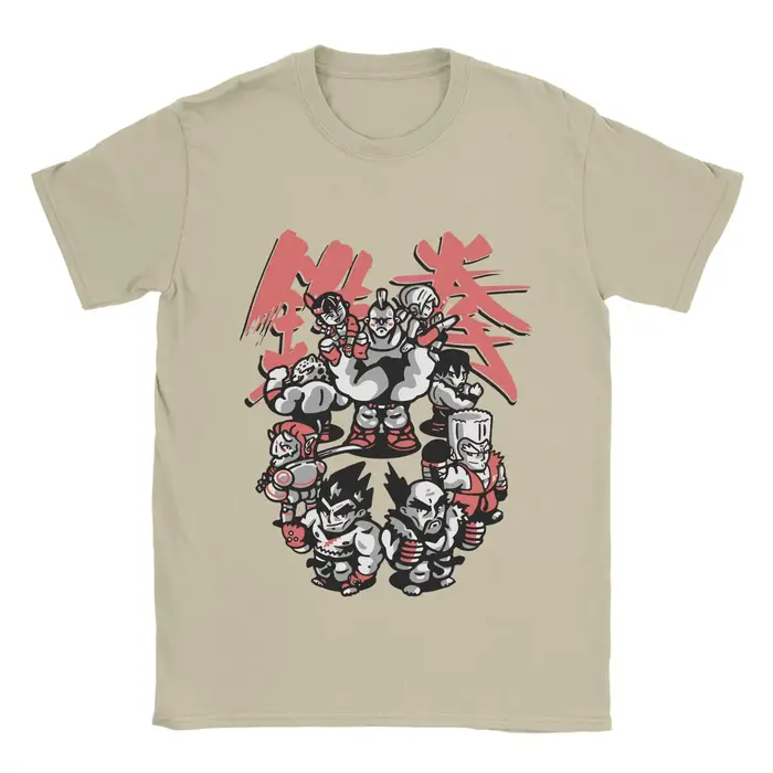 T-Shirt en coton Tekken Game pour hommes