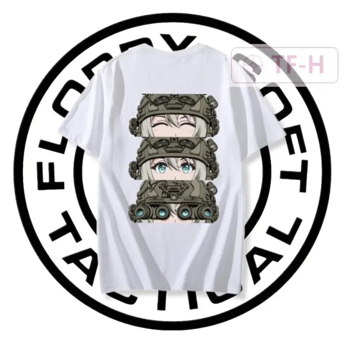 T-shirt en coton à col rond pour hommes, avec impression de dessin animé, lunettes de vision nocturne, casque NVG, manches courtes, décontracté, taille S-10XL