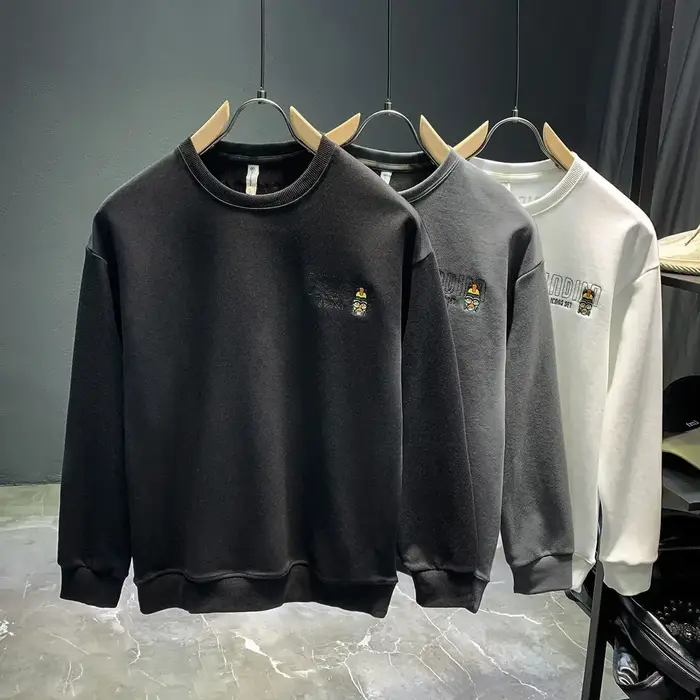 Sweat-Shirt à Col Rond pour Homme