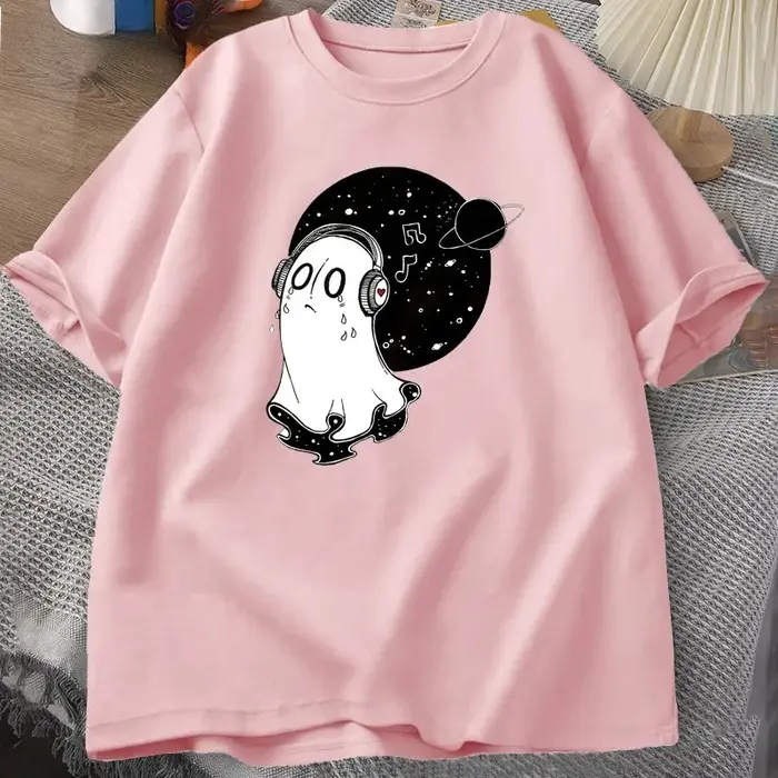 Napstablook Undertale T-shirt homme femme en coton à manches courtes