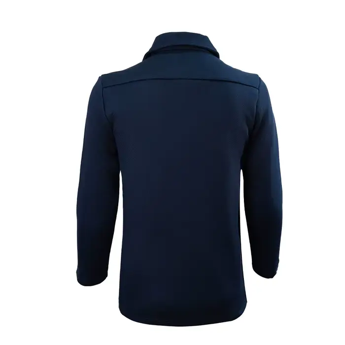 T-shirts zippés à manches longues bleu marine confortables