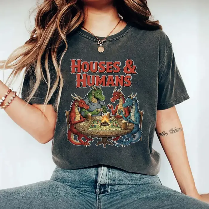 Dungeons and Dragons T-Shirt Vintage années 90 D & D blague Bella toile vêtements graphique chemise 
