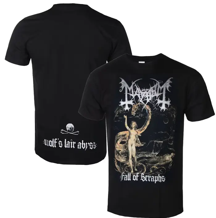 Mayhem graphique coton t-shirt unisexe hommes femmes été à manches courtes hauts à la mode décontracté Vintage marque rétro t-shirts Streetwear