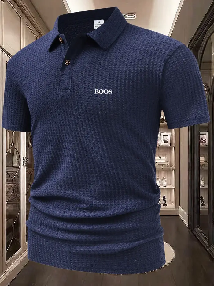 Polo à manches courtes pour hommes