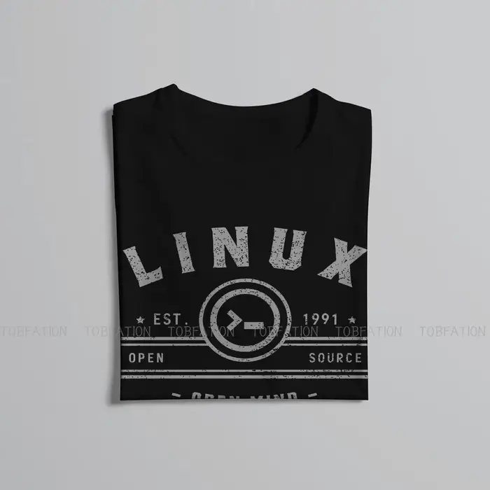 T-shirt Linux exclusif T-shirt homme décontracté
