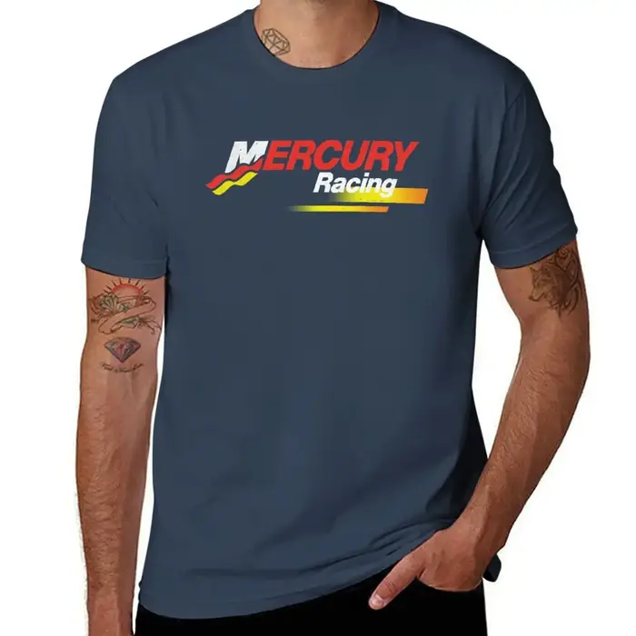 Mercury Racing T-Shirt homme t-shirts pour hommes décontracté anime T-Shirt