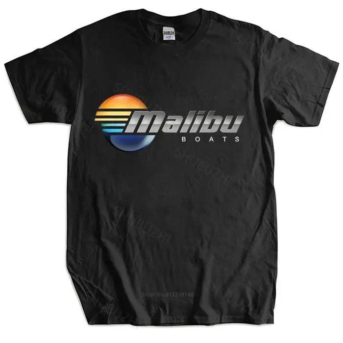 Hommes marque tshirt mâle cadeau tops Malibu