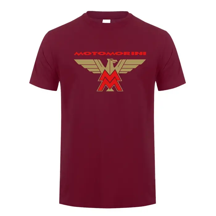 Moto Morini t-shirt été hommes coton à manches courtes T-shirts