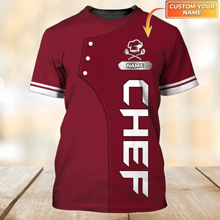 T-shirt unisexe Chef Life