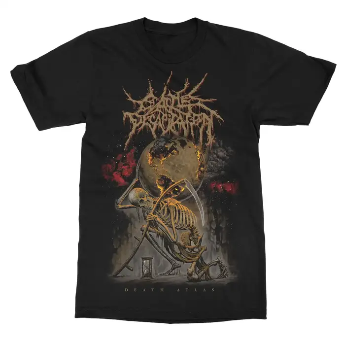 T-Shirt du groupe Cattle Decapitation Death Atlas