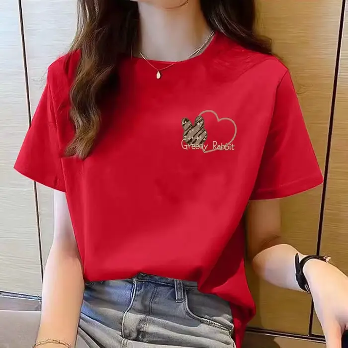 T-shirt à manches courtes pour femmes
