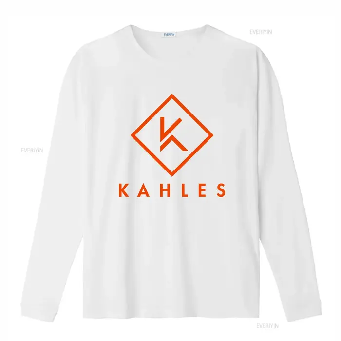 T-shirt noir pour homme Kahles Optics Rifles Hunting avec logo orange stylé pour les amateurs de plein air