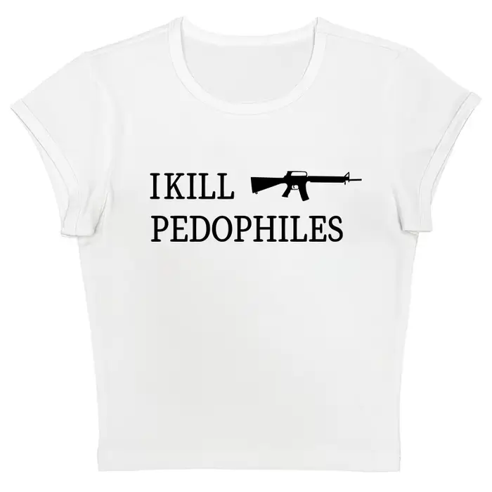 Grunge Punk Hip Hop Y2K femmes T-Shirt à manches courtes Sexy mince Chic mode imprimé haut court got