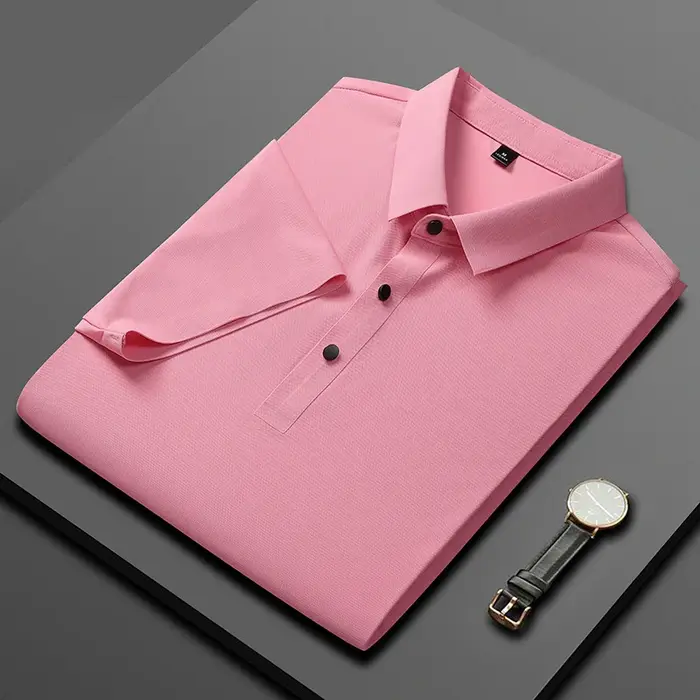 Polo haut de gamme sans coutures pour homme