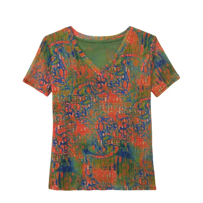 MadBlack-T-Shirt européen pour femmes