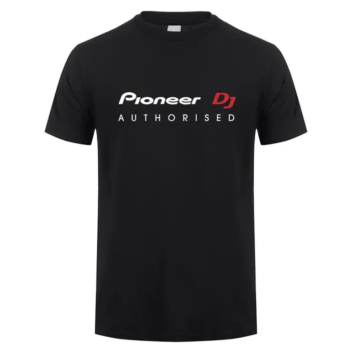Pioneer DJ Autorisé T Chemises Hommes Mode D'été À Manches Courtes Homme