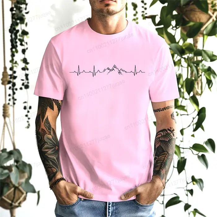 T-shirts graphiques pour l'alpinisme