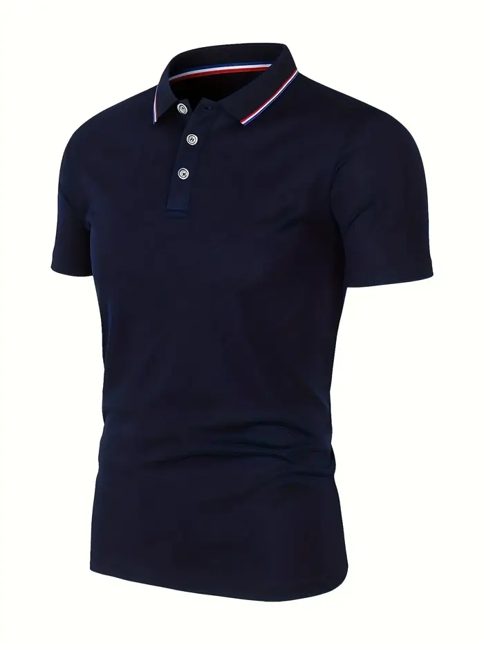 Polo d'été décontracté et respirant pour hommes