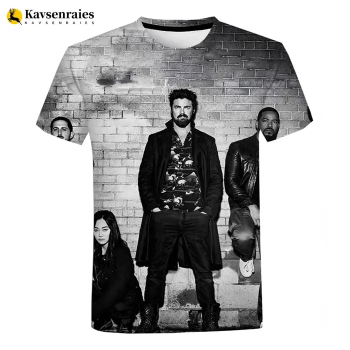 T-shirt homme série TV The Boys 3D