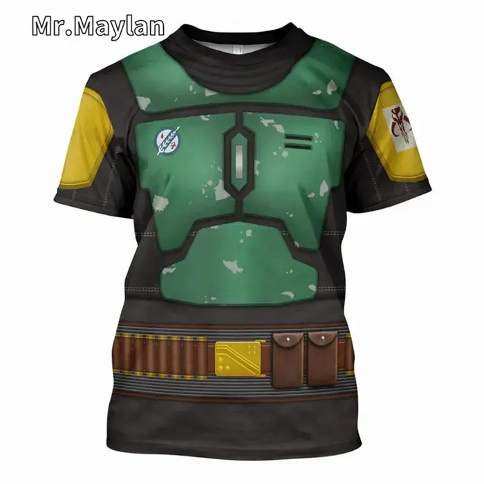 T-shirt à manches courtes pour hommes, imprimé en 3D sur le thème de Darth Vader, respirant, à séchage rapide, pour sport, Cosplay, Street, mode décontractée, vêtements d'été