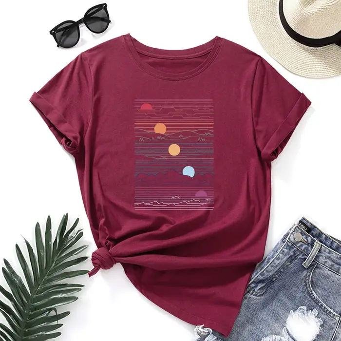 T-Shirt Surdimensionné pour Femme