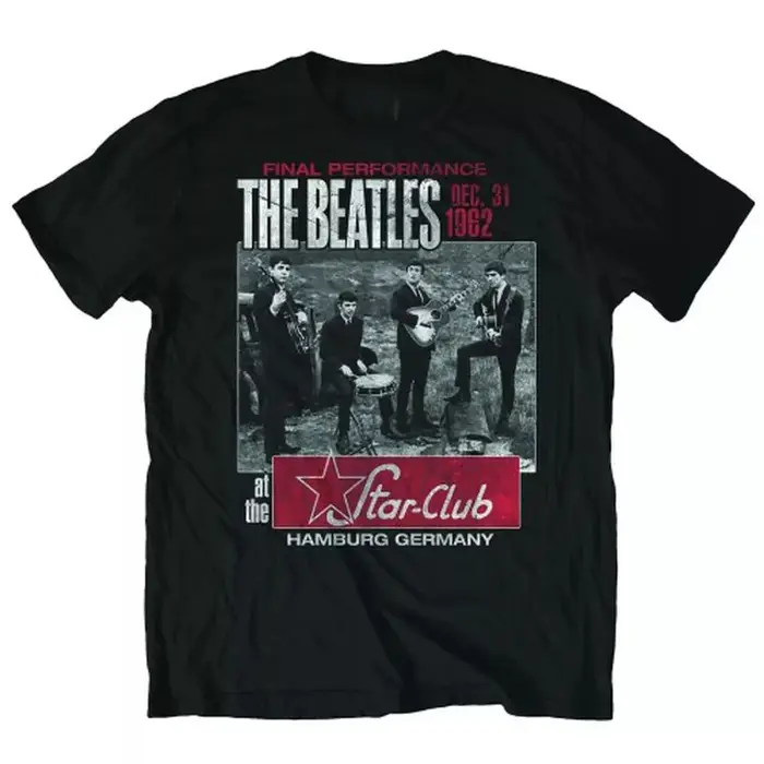 T-Shirt en coton avec image de la bande The Beatles Yellow Submarin