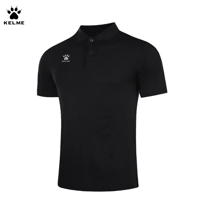 Kelme Polo hommes été séchage rapide à manches courtes T-shirt Club formation Football uniformes chemise de Culture personnalisé