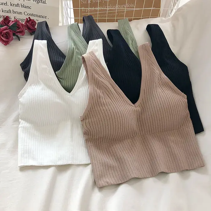 Débardeur court pour femmes