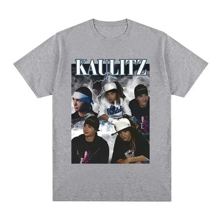 Rock Band Tokio hôtel Tom Kaulitz graphique T-shirt hommes vêtements Hip Hop Punk gothique