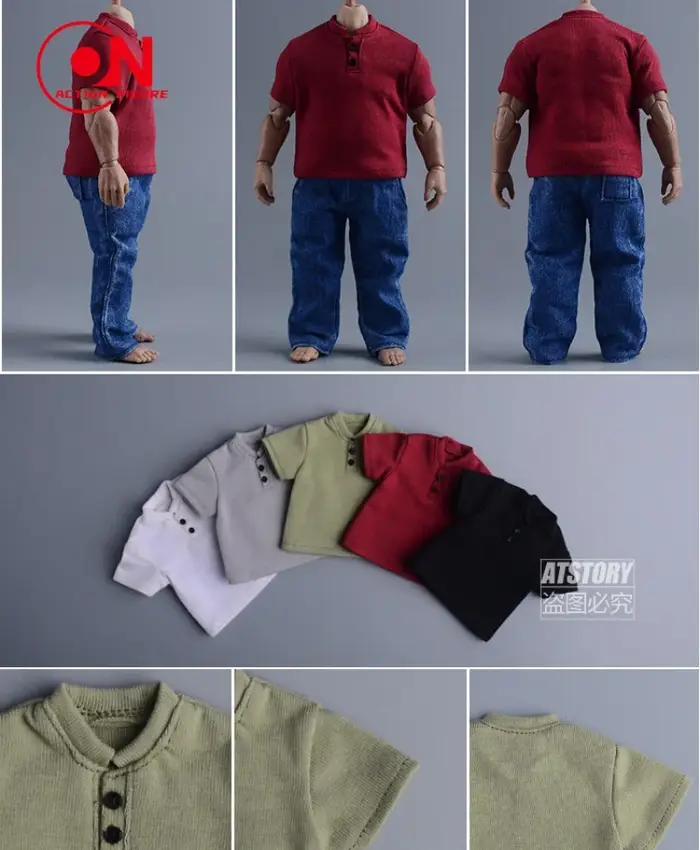 ATStory 1/9 T-shirt décontracté pour homme