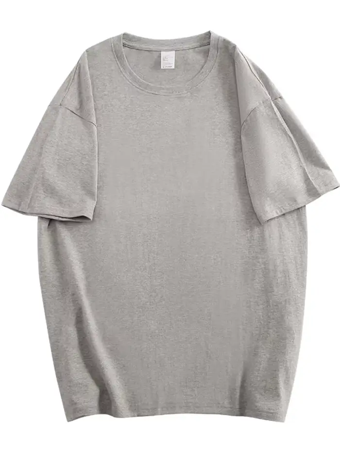 T-shirt en coton de qualité pour femme à manches courtes 2026 – T-shirts oversize d'été Harajuku